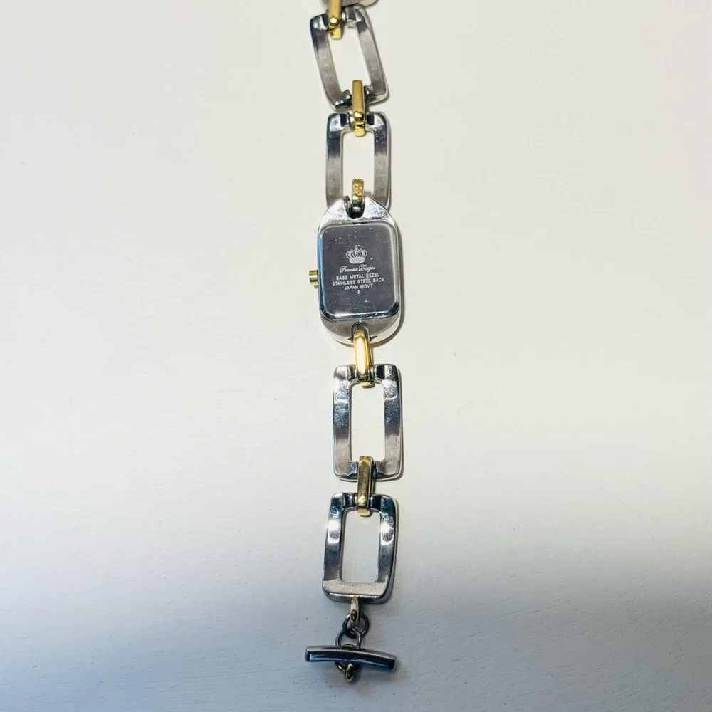 Premier Designs Rectangular Two-tone Watch